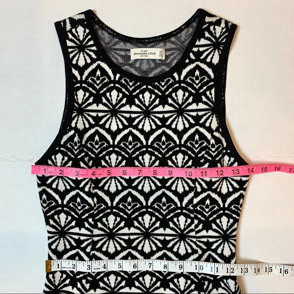 Abercrombie & Fitch Flare A-line Knit Sweater Dress XS - Picture 11 of 14
